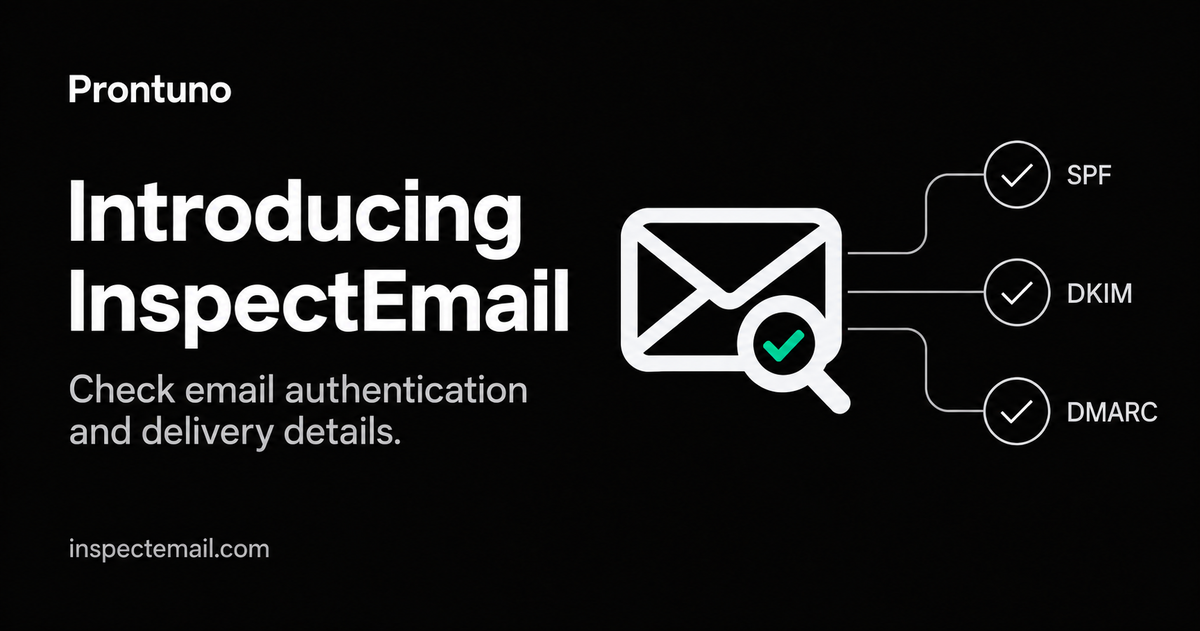 Introducing InspectEmail: See What Happens When You Send an Email